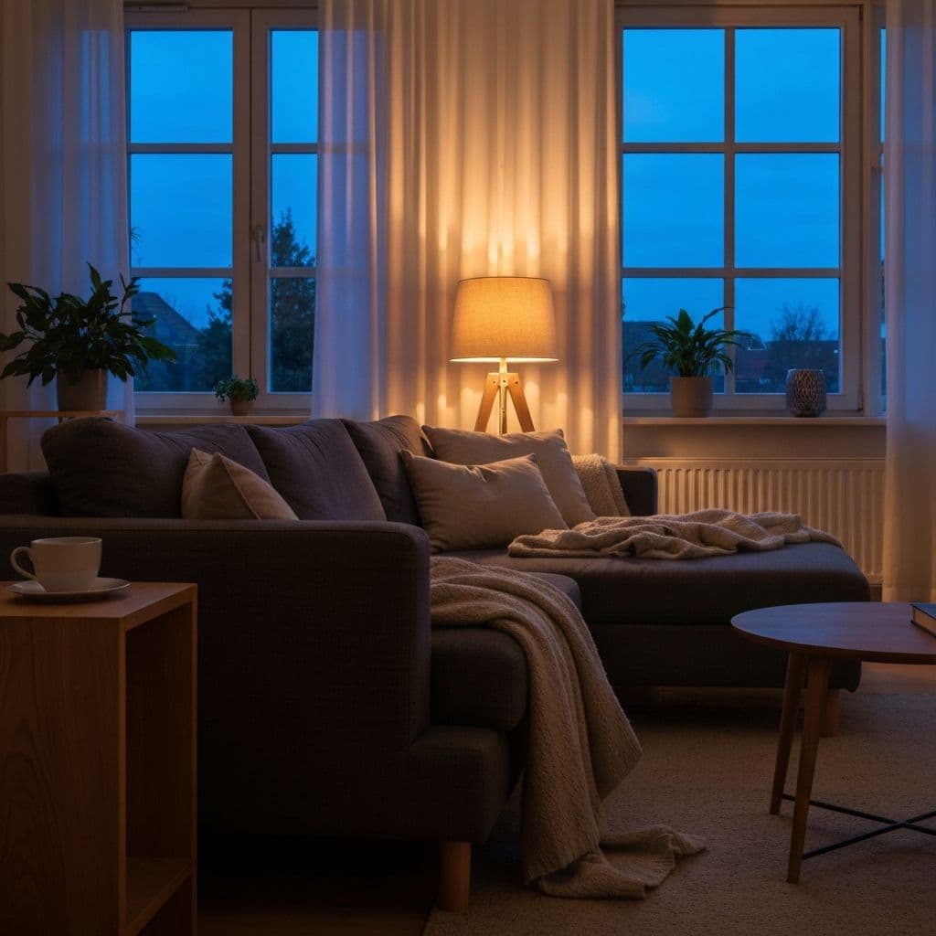 Warme huiselijke sfeer met energiebesparing