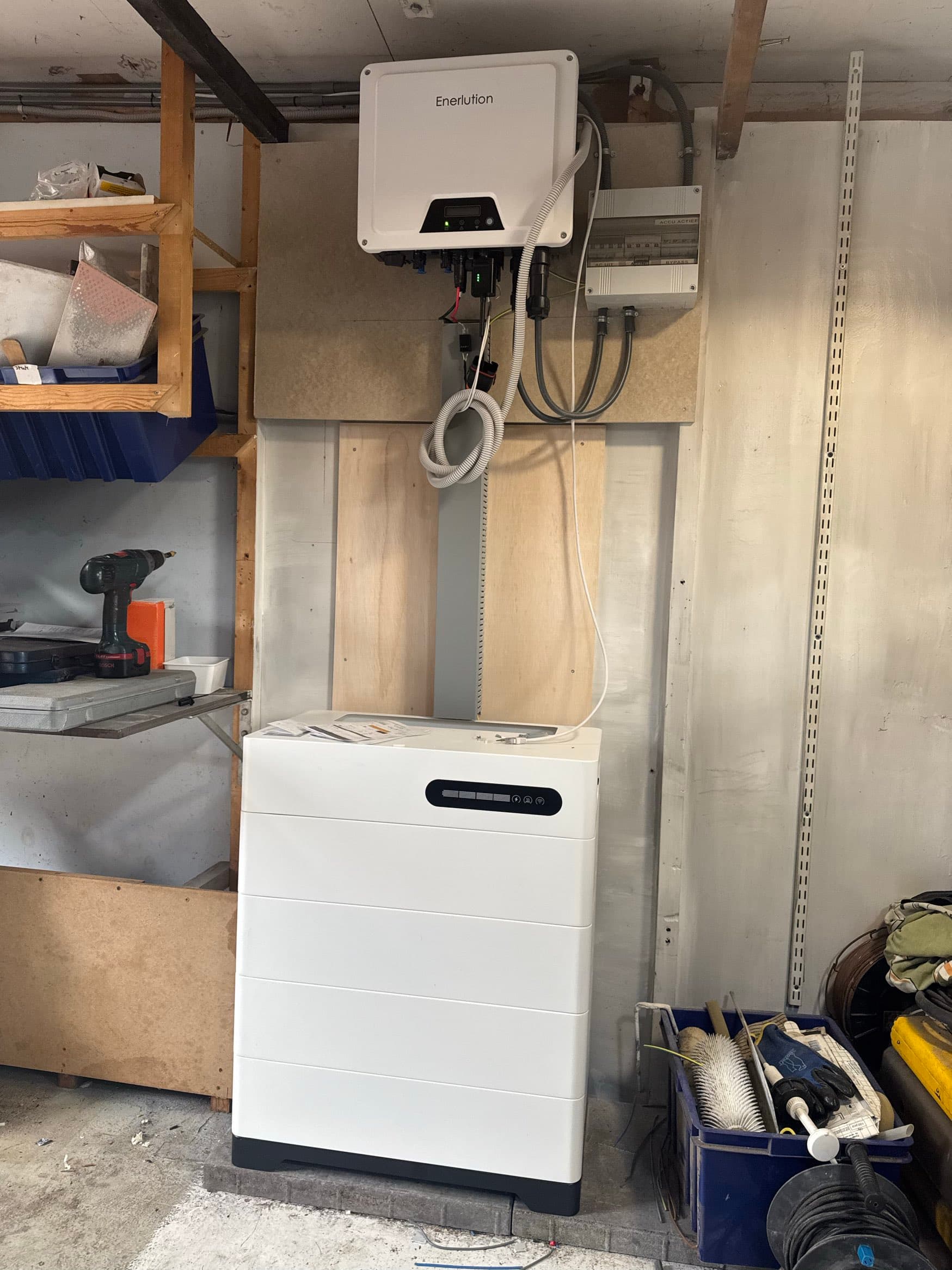 High Voltage stapelbatterij met advies van Daniel